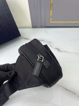 Prada Black Re-Nylon belt bag