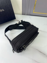 Prada Black Re-Nylon belt bag