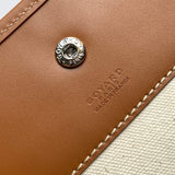 ALIGRE BAG 40 IN BABY BLUE WOVEN RAFFIA AND CALFSKIN